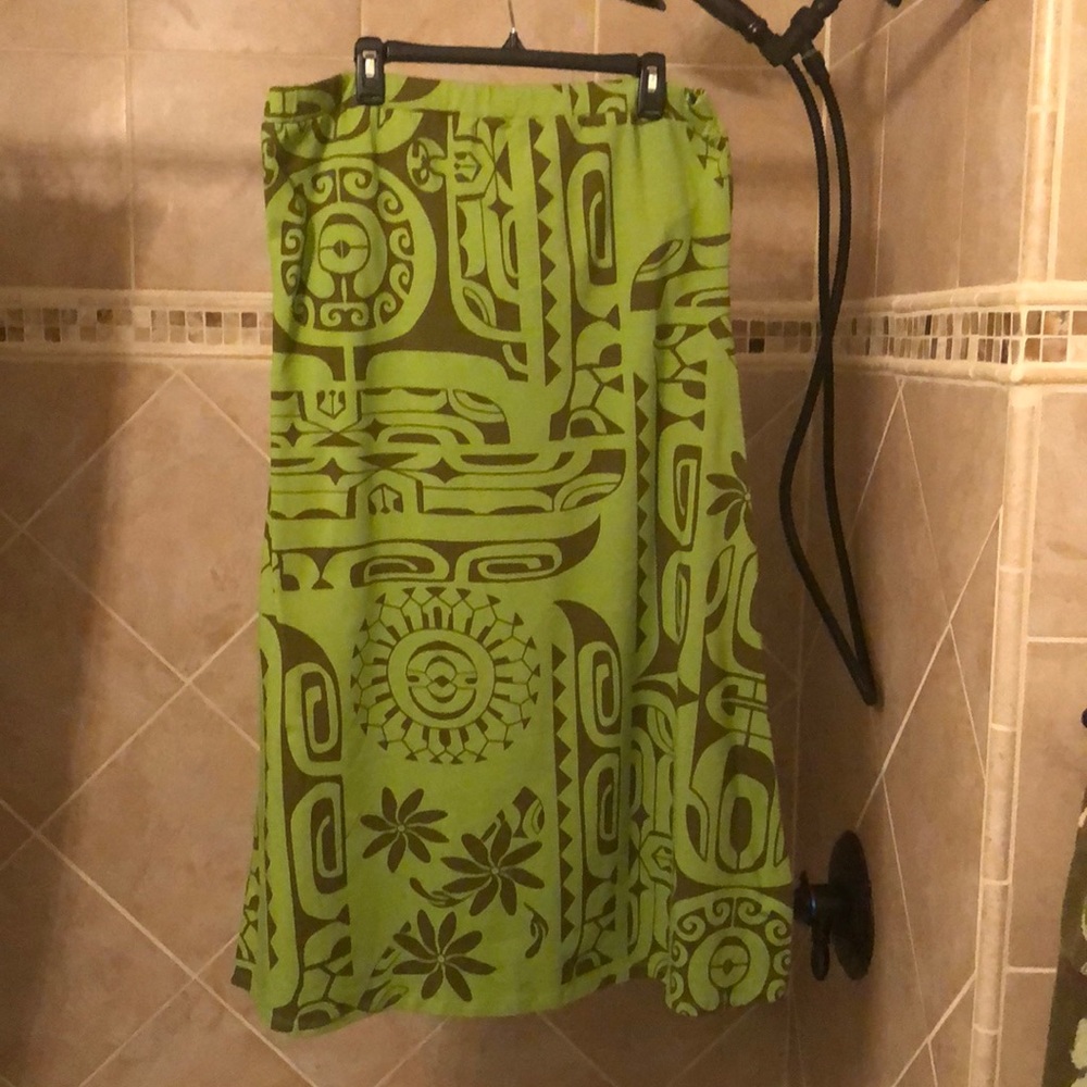 Wahine Toa Strapless Dress